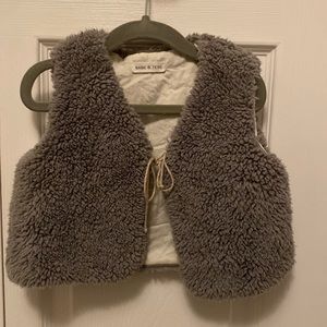 Babe & Tess Toddler Sherpa Vest